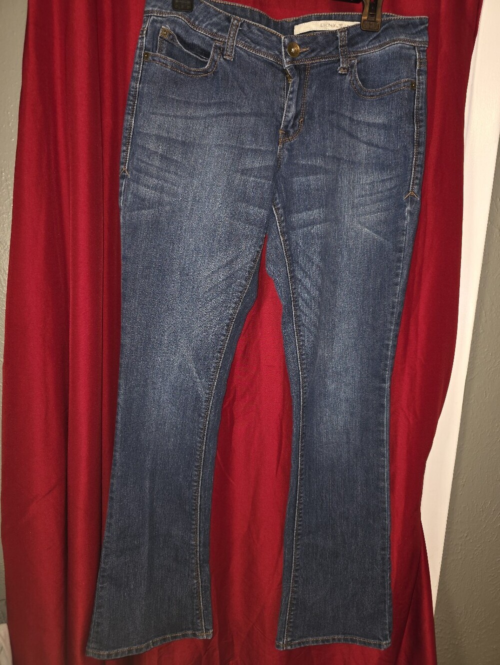 DKNY Jeans Bootcut Denim Pants Size 34